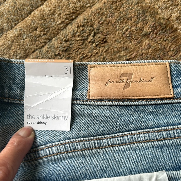 Authentic  7 for all mankind  Ankle skinny - Picture 4 of 7